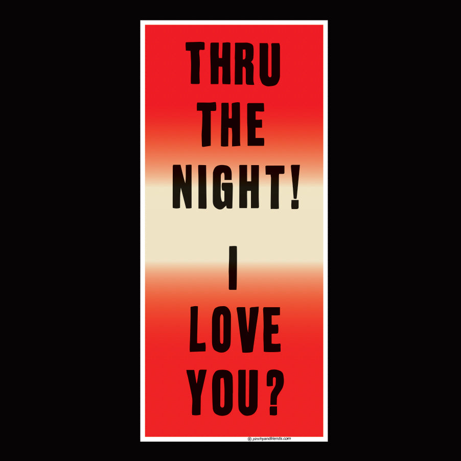 PF010 / RUF DUG "THRU THE NIGHT! / I LOVE YOU?" 12"